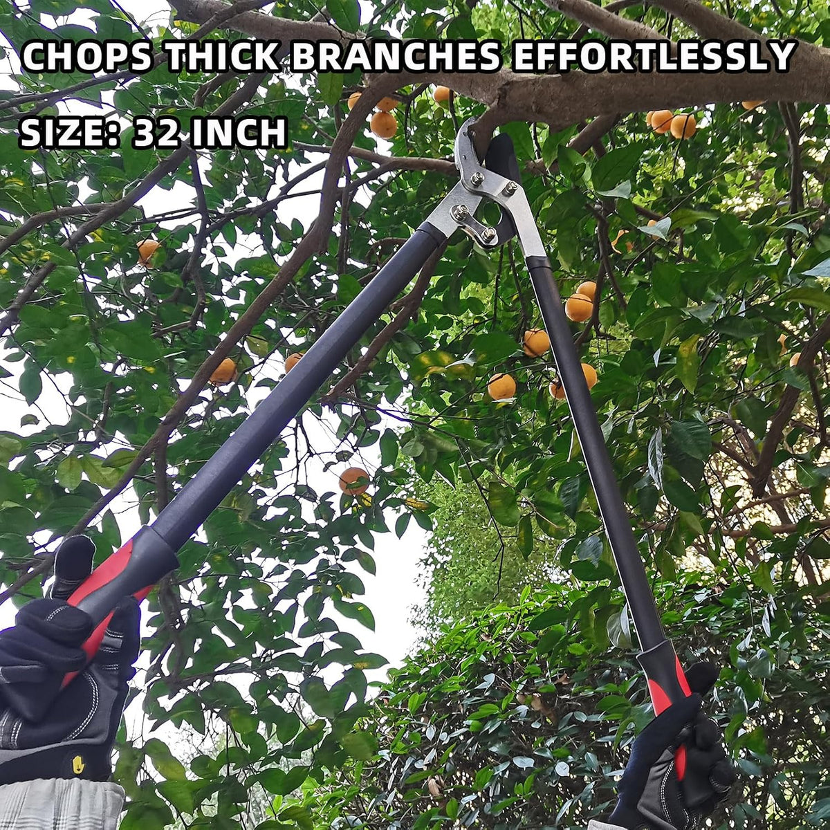 Loppers for Tree Trimming Heavy Duty Branch Cutter, 1.6" Cut Capacity