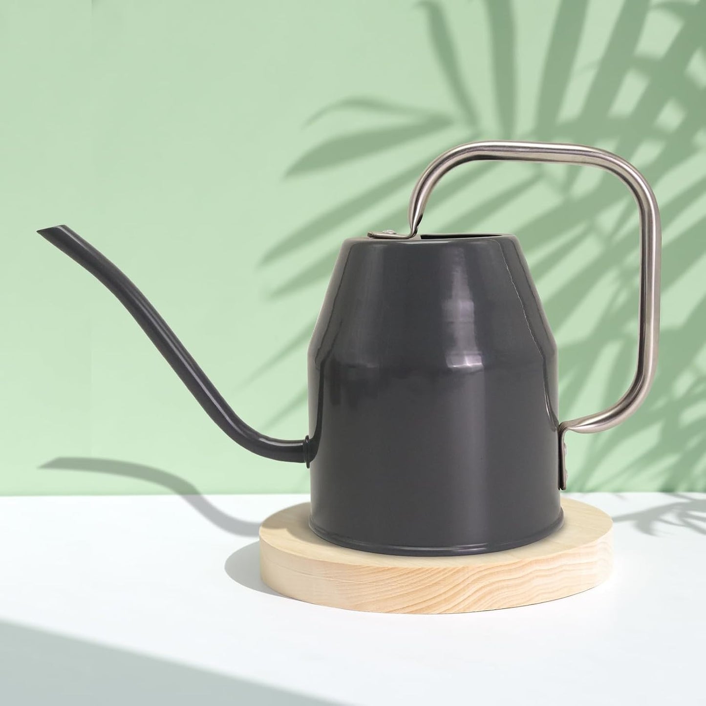 Metal Watering Can with Removable Spout, Galvanized, Perfect for Indoor and Outdoor Use (1 Gallon, Yellow)