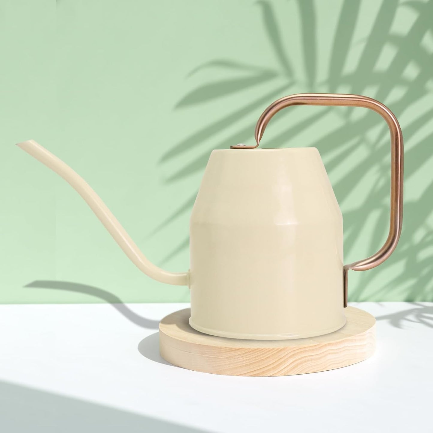 Metal Watering Can with Removable Spout, Galvanized, Perfect for Indoor and Outdoor Use (1 Gallon, Yellow)