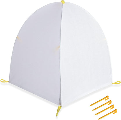 35 x 35 x 39 Inch Warm Plant Protection Tent, Winter Shrub Frost Covers