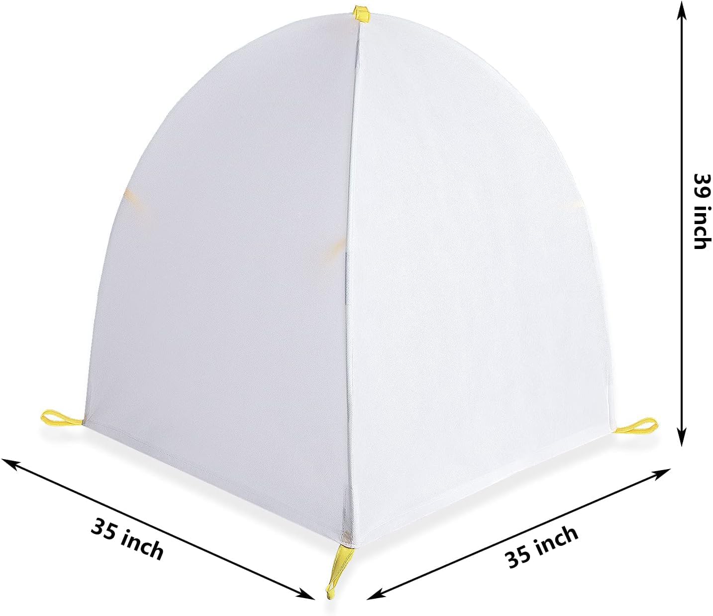 35 x 35 x 39 Inch Warm Plant Protection Tent, Winter Shrub Frost Covers