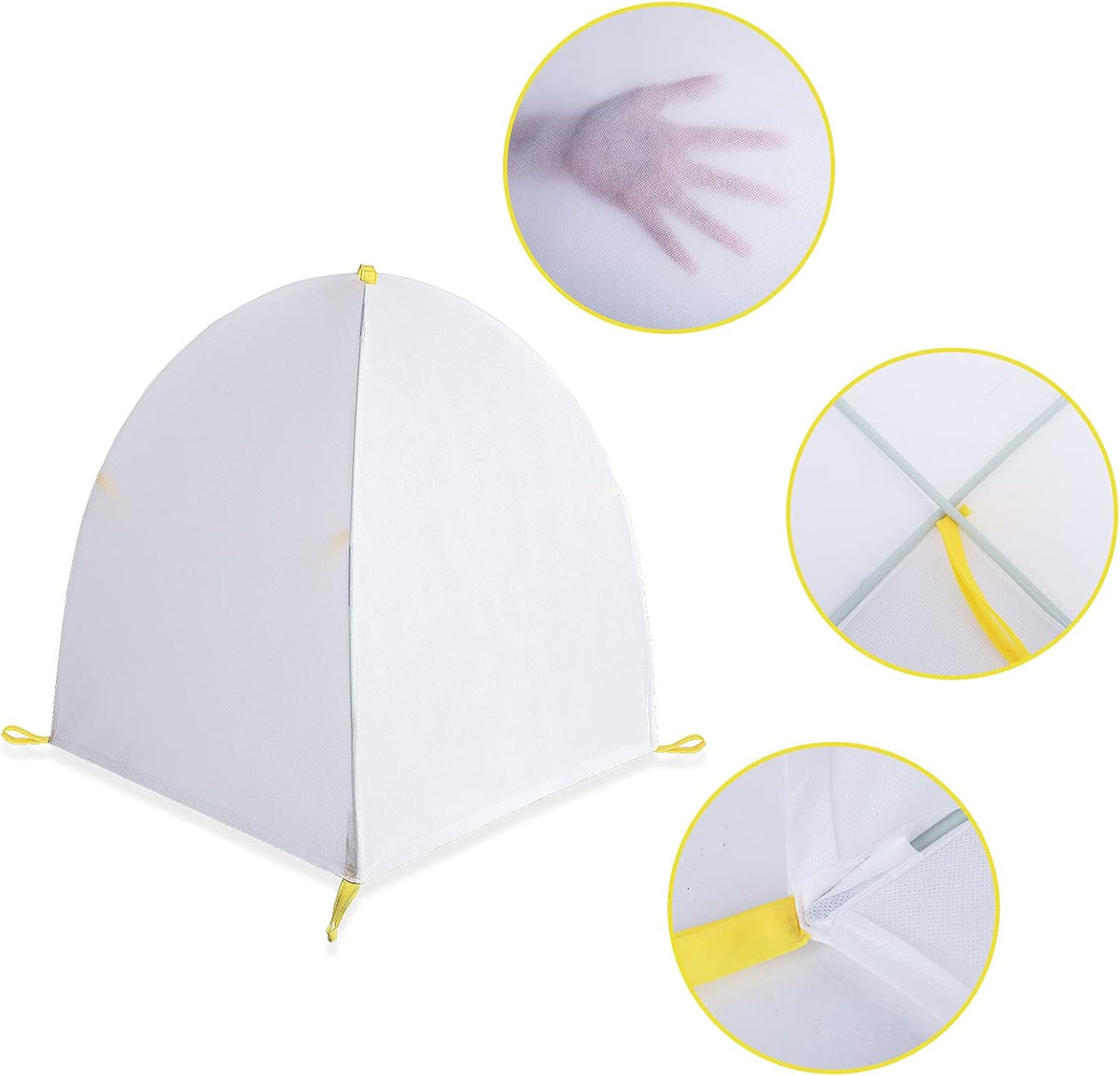 35 x 35 x 39 Inch Warm Plant Protection Tent, Winter Shrub Frost Covers