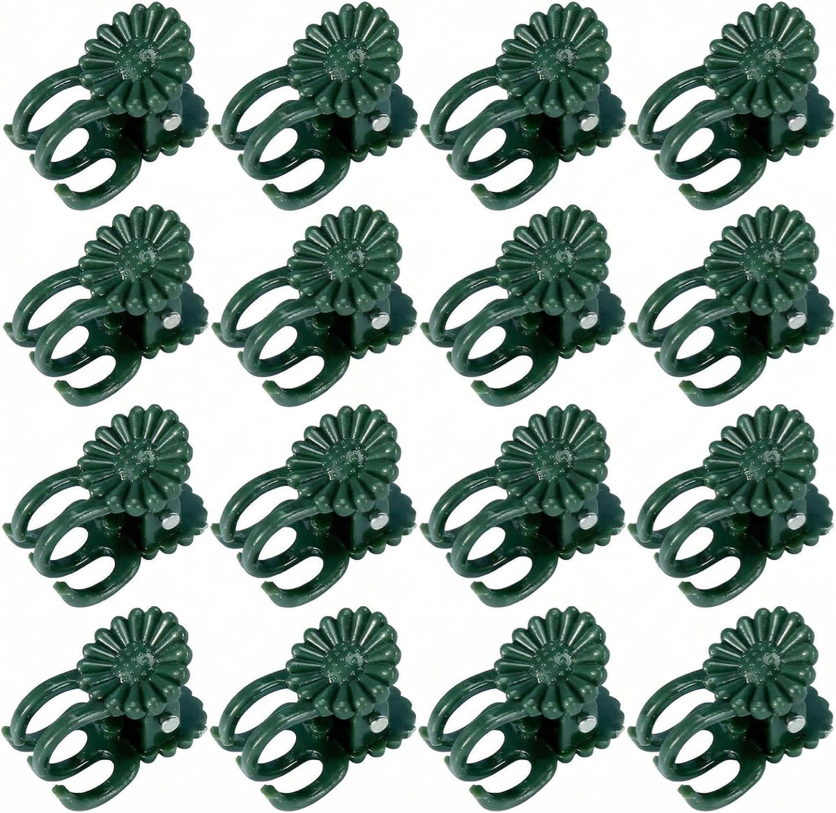 Plant Clips 50 Pcs, Orchid Support Clips, Flower Vine Garden Clips for Climbing Plants