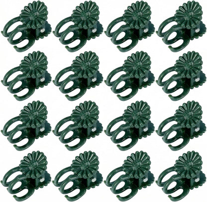 Plant Clips 50 Pcs, Orchid Support Clips, Flower Vine Garden Clips for Climbing Plants
