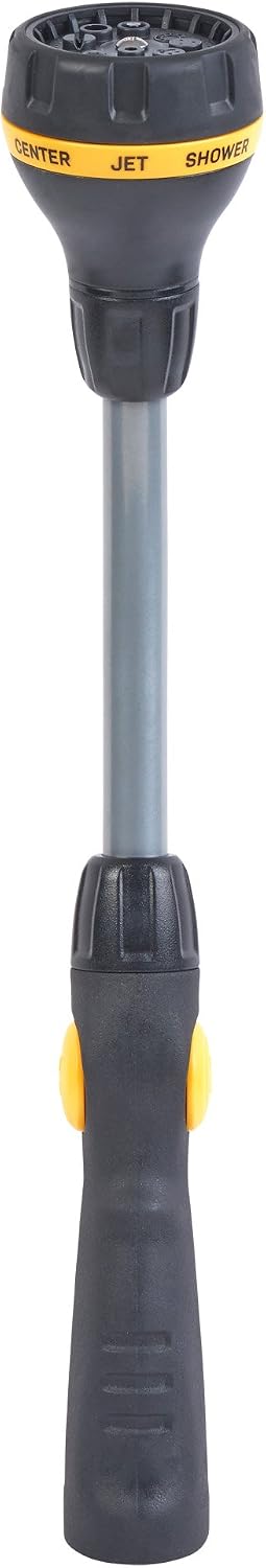 R8635 RelaxGrip 8-Pattern 15" Watering Wand, Black