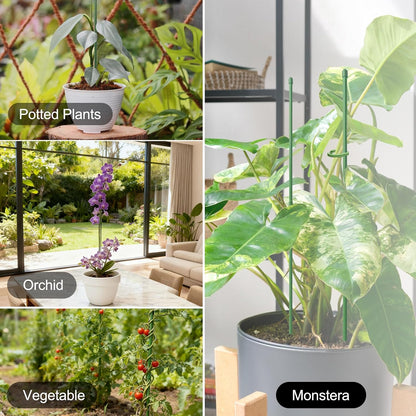Plant Stakes for Indoor Plants, 14 Inch Plant Support Stakes, 6 PCS