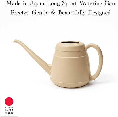 1942, Japanese Long Spout Watering Can for Bonsai Succulents Cactus Rosettes Succulents Indoor Outdoor Plants Control Water Flow Made in Japan, 850ml