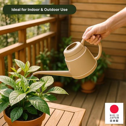 1942, Japanese Long Spout Watering Can for Bonsai Succulents Cactus Rosettes Succulents Indoor Outdoor Plants Control Water Flow Made in Japan, 850ml