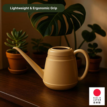1942, Japanese Long Spout Watering Can for Bonsai Succulents Cactus Rosettes Succulents Indoor Outdoor Plants Control Water Flow Made in Japan, 850ml