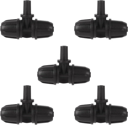 70 Pcs 1/4 Inch Drip Irrigation Fittings Kit,Green