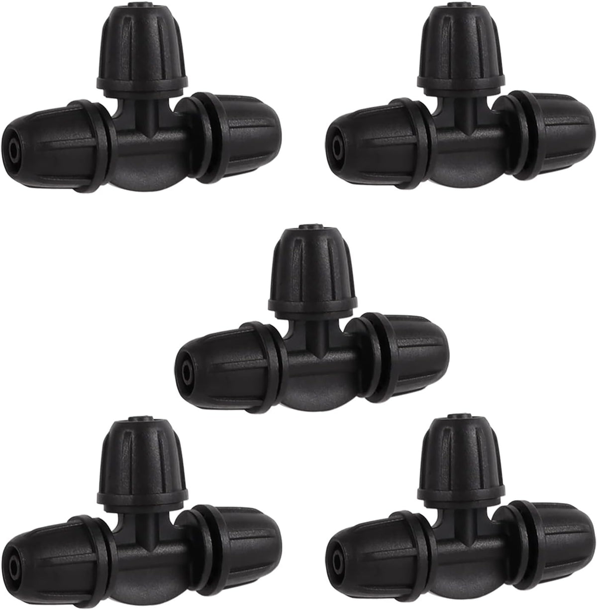 70 Pcs 1/4 Inch Drip Irrigation Fittings Kit,Green