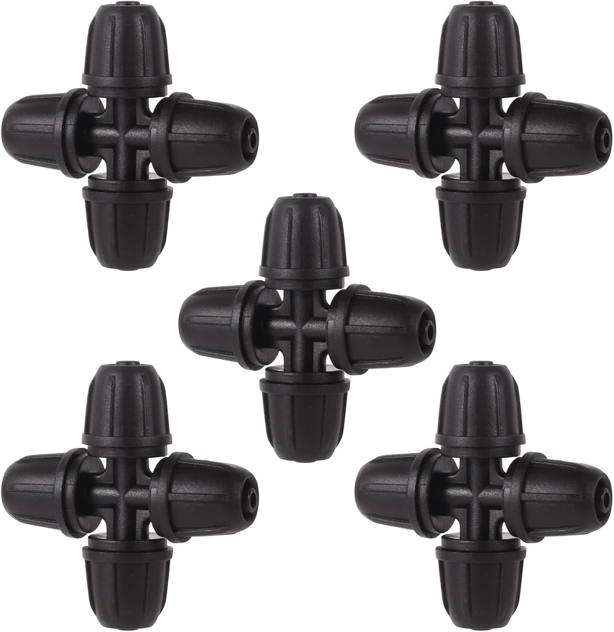 70 Pcs 1/4 Inch Drip Irrigation Fittings Kit,Green