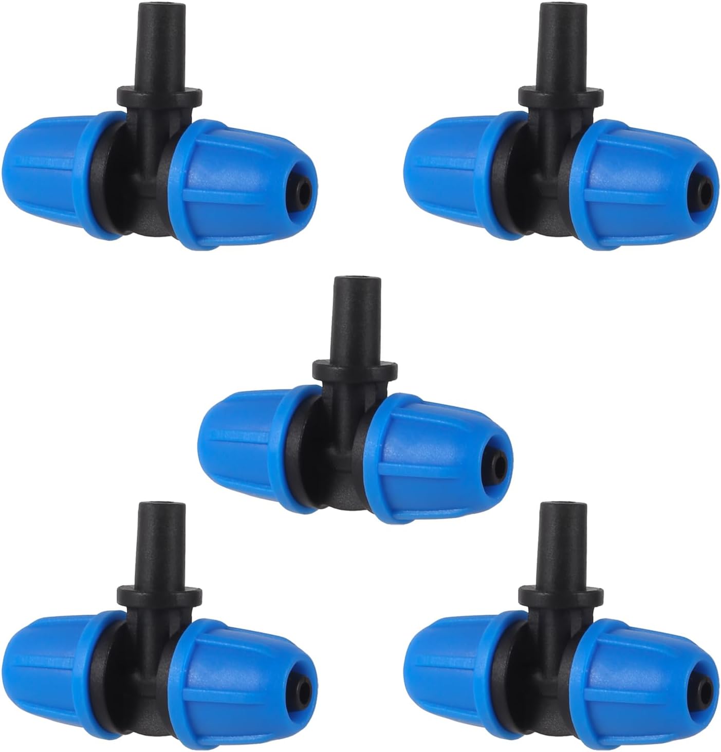 70 Pcs 1/4 Inch Drip Irrigation Fittings Kit,Green