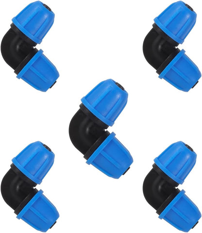 70 Pcs 1/4 Inch Drip Irrigation Fittings Kit,Green