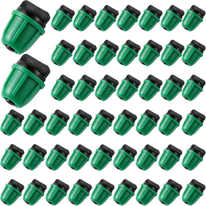 70 Pcs 1/4 Inch Drip Irrigation Fittings Kit,Green