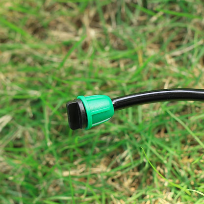 70 Pcs 1/4 Inch Drip Irrigation Fittings Kit,Green