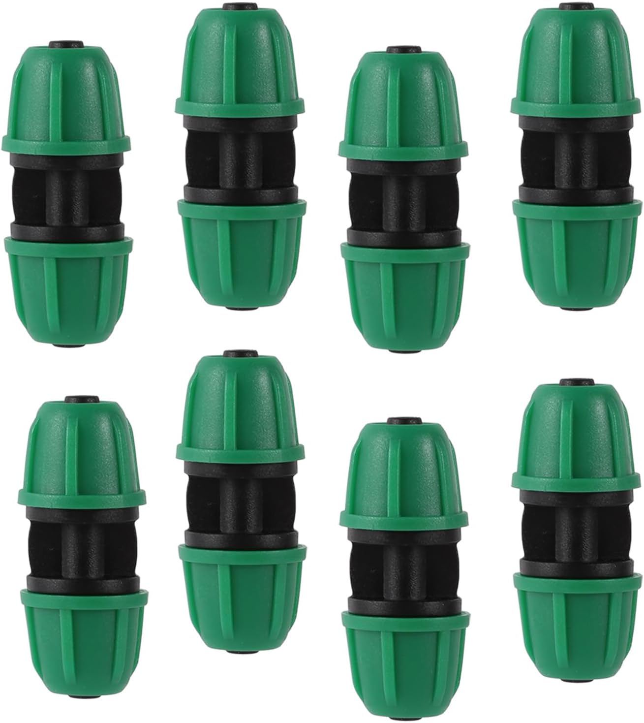 70 Pcs 1/4 Inch Drip Irrigation Fittings Kit,Green