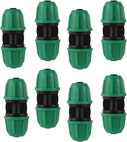 70 Pcs 1/4 Inch Drip Irrigation Fittings Kit,Green