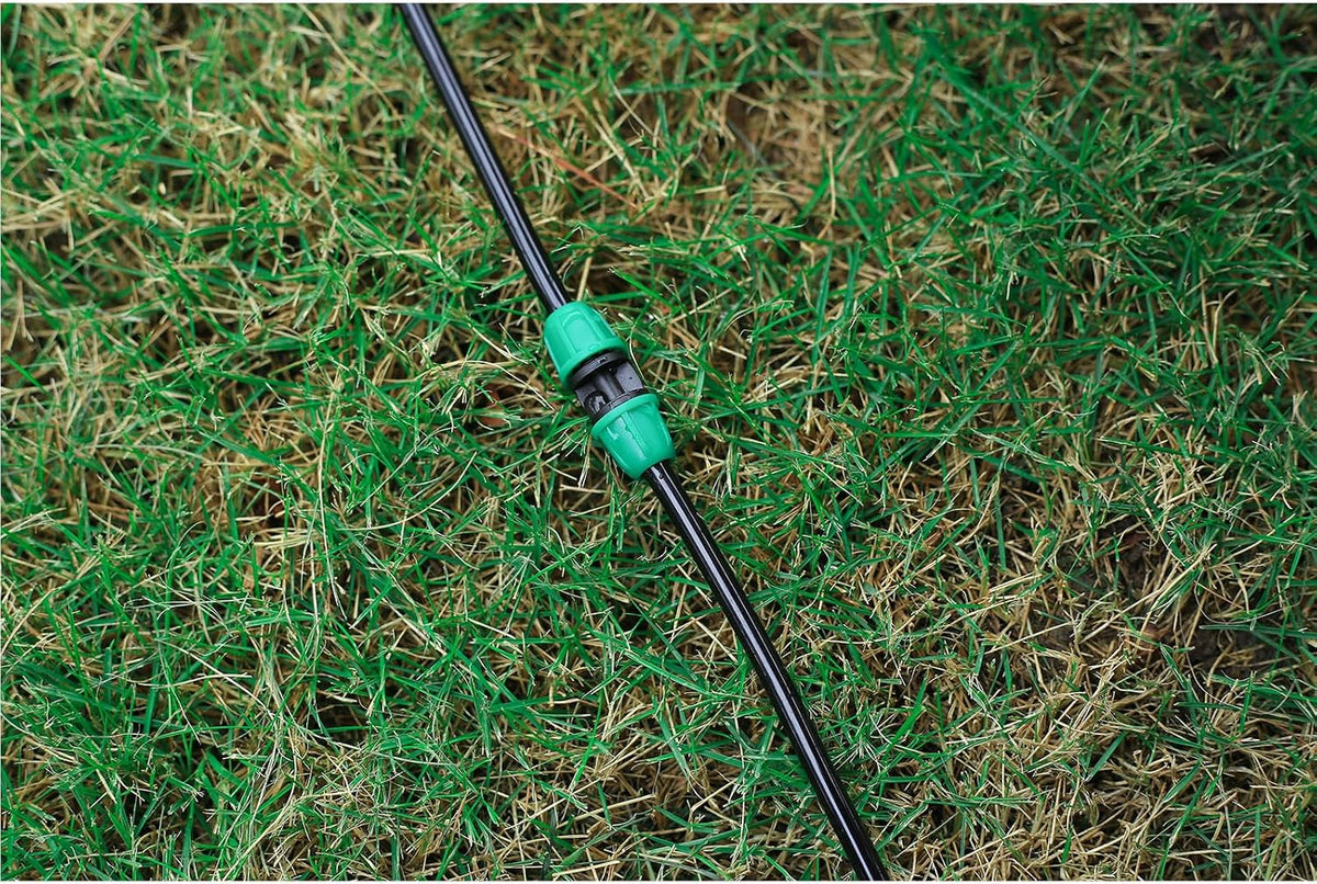 70 Pcs 1/4 Inch Drip Irrigation Fittings Kit,Green