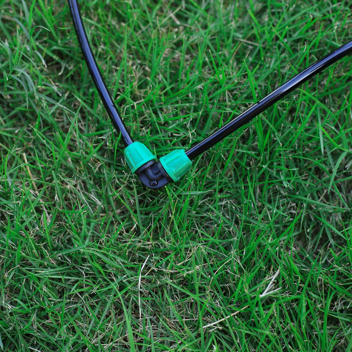 70 Pcs 1/4 Inch Drip Irrigation Fittings Kit,Green