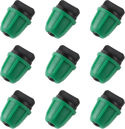 70 Pcs 1/4 Inch Drip Irrigation Fittings Kit,Green