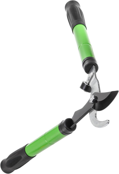 Extendable Lopper with Compound Action, 17"-23" Garden Loppers SK5 Sharp Blade Tree Trimmer Bypass Pruning Shears, Telescopic Branch Cutter Heavy Duty Tree Pruner