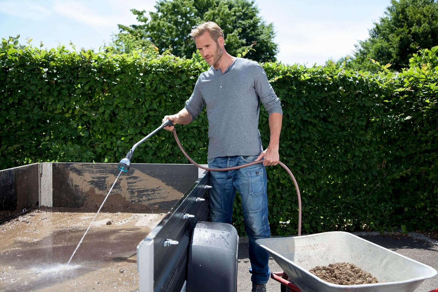 Premium 35, 43" Spray Lance with Metal Body & Needle Valve