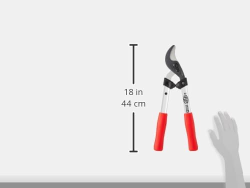 F211-40 Swiss Made Loppers for Gardening – 16" Lightweight Precision Loppers for Tree Trimming | Tree Branch Cutters | Tree Trimmer Tool with Curved Bypass Blade | I-Beam Handles | Landscape