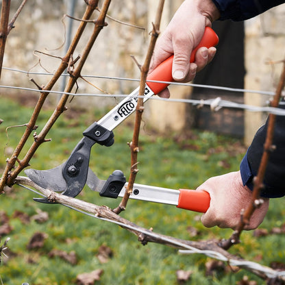 F211-40 Swiss Made Loppers for Gardening – 16" Lightweight Precision Loppers for Tree Trimming | Tree Branch Cutters | Tree Trimmer Tool with Curved Bypass Blade | I-Beam Handles | Landscape