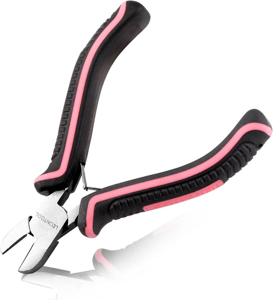 Mini Diagonal Cutting Pliers 4 Inches Side Cutters with Spring