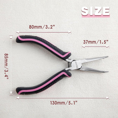 Mini Diagonal Cutting Pliers 4 Inches Side Cutters with Spring