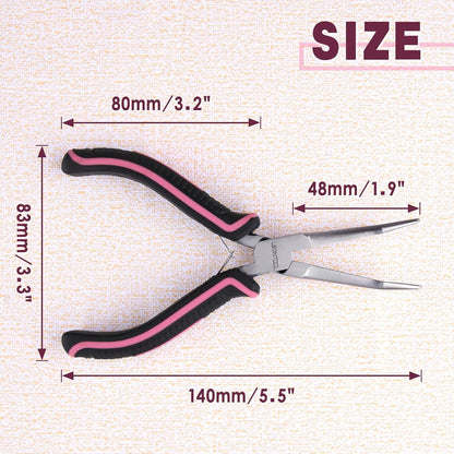 Mini Diagonal Cutting Pliers 4 Inches Side Cutters with Spring