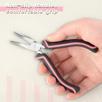 Mini Diagonal Cutting Pliers 4 Inches Side Cutters with Spring