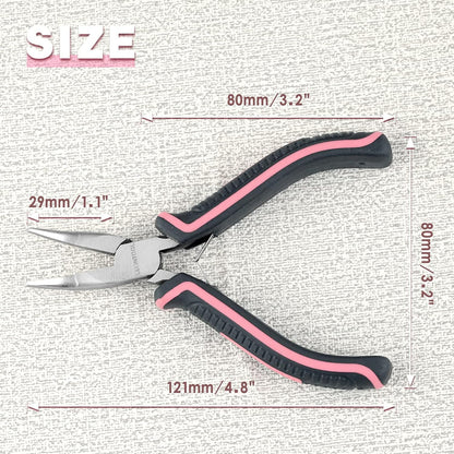 Mini Diagonal Cutting Pliers 4 Inches Side Cutters with Spring
