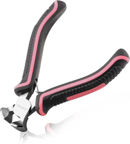 Mini Diagonal Cutting Pliers 4 Inches Side Cutters with Spring