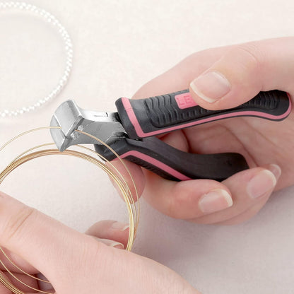 Mini Diagonal Cutting Pliers 4 Inches Side Cutters with Spring