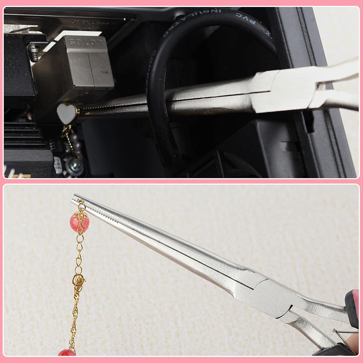 Mini Diagonal Cutting Pliers 4 Inches Side Cutters with Spring