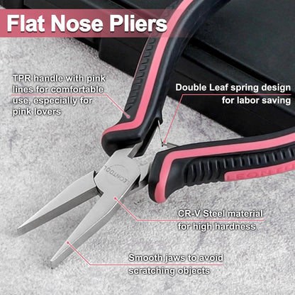 Mini Diagonal Cutting Pliers 4 Inches Side Cutters with Spring
