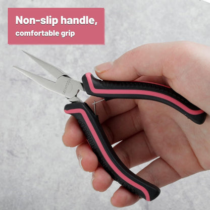 Mini Diagonal Cutting Pliers 4 Inches Side Cutters with Spring