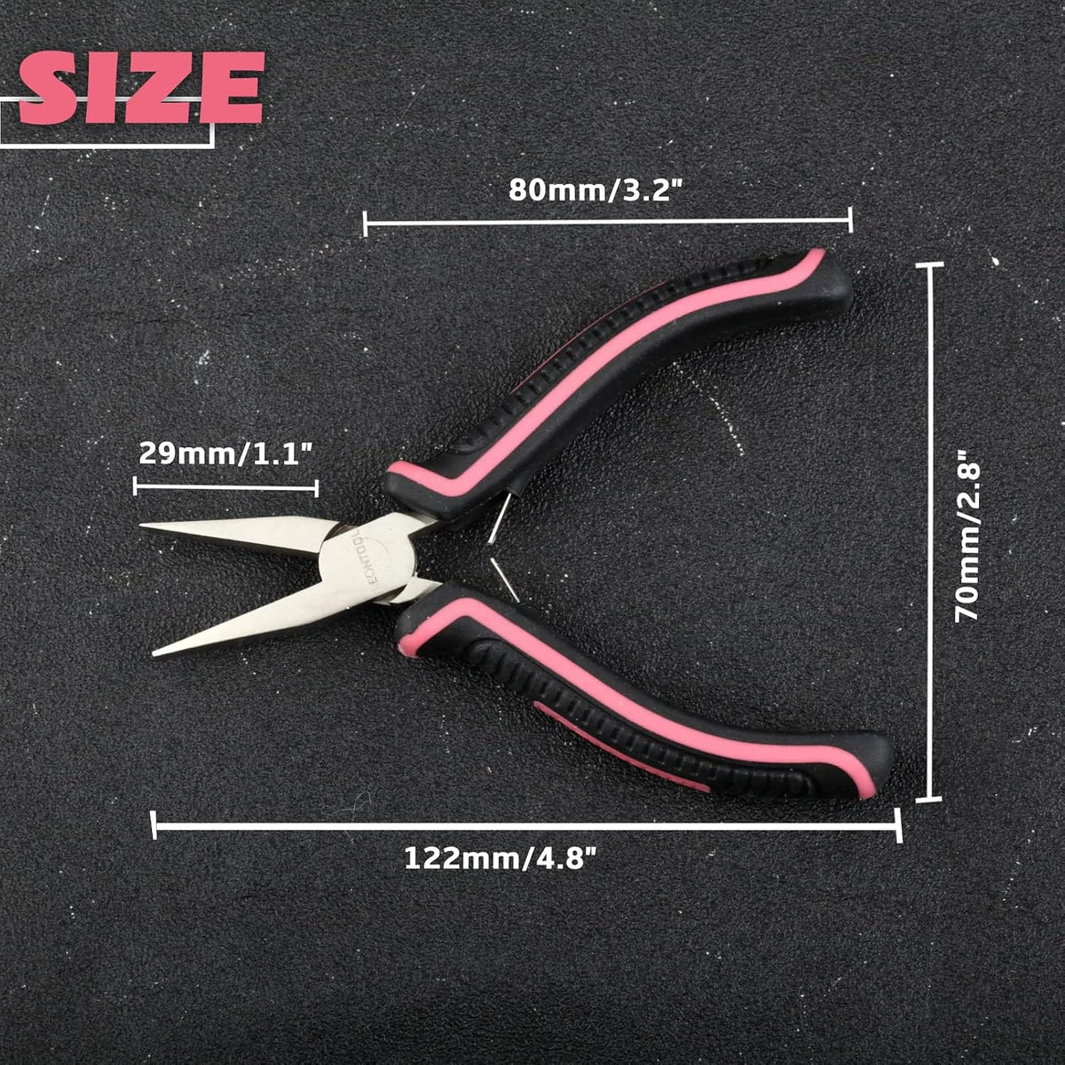 Mini Diagonal Cutting Pliers 4 Inches Side Cutters with Spring
