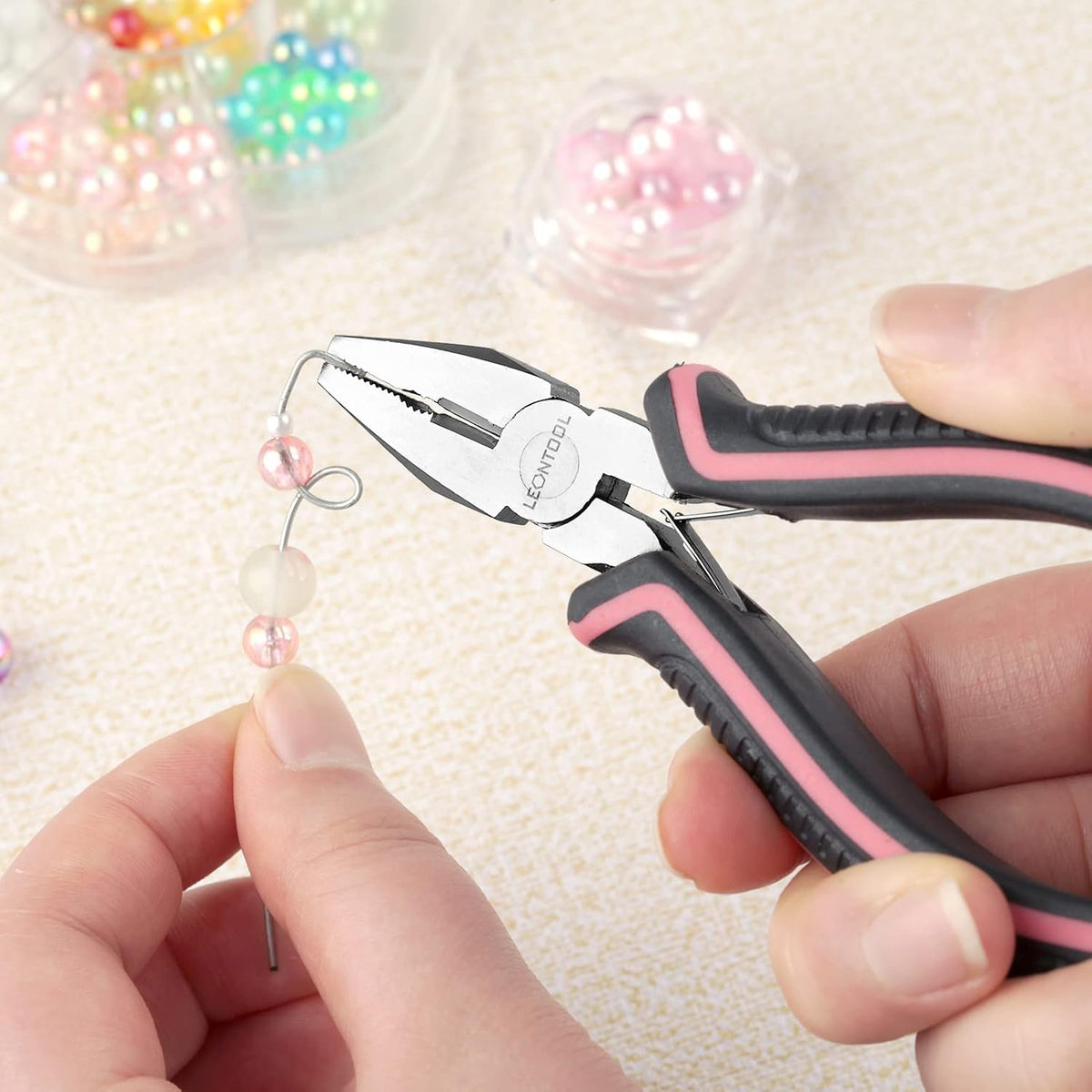 Mini Diagonal Cutting Pliers 4 Inches Side Cutters with Spring