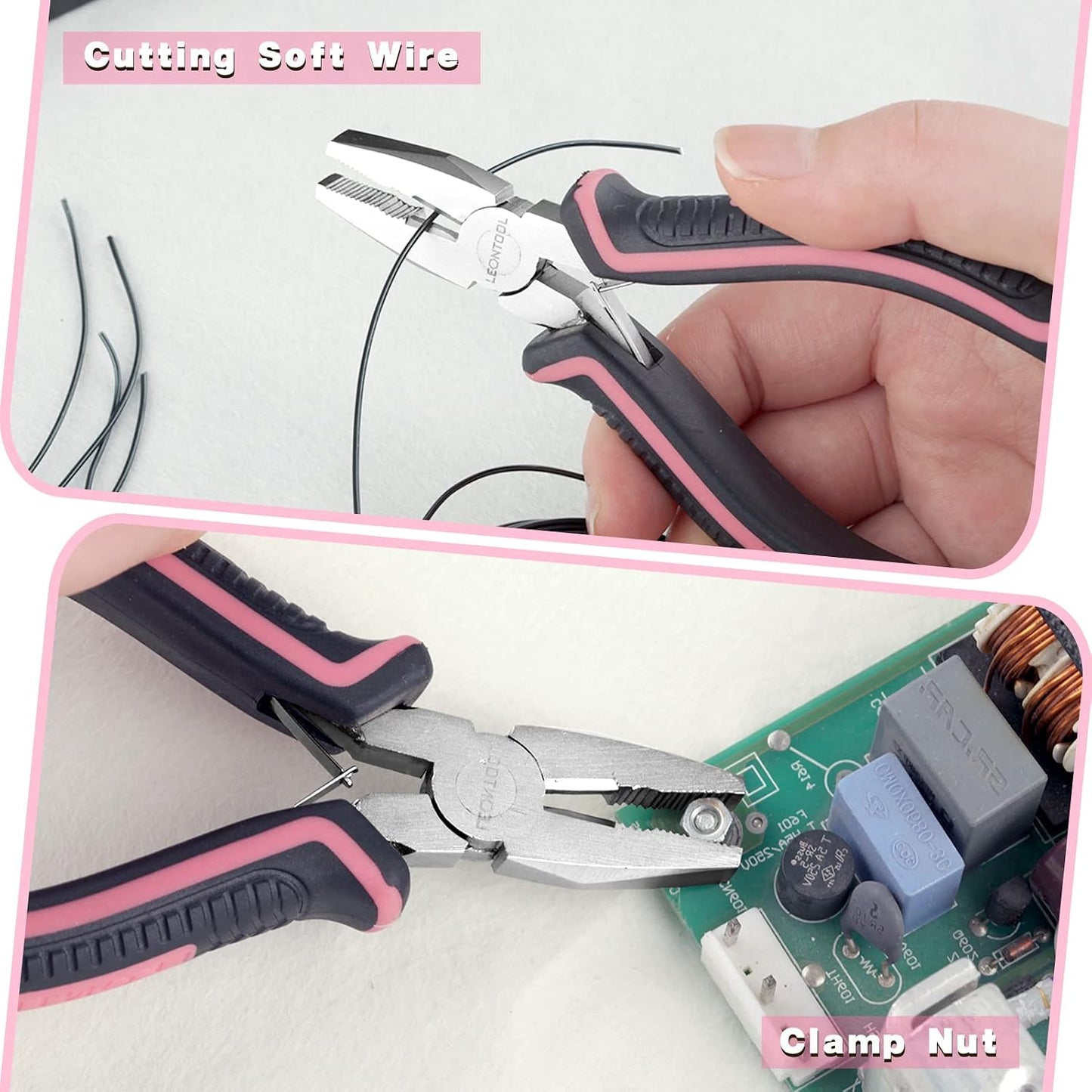 Mini Diagonal Cutting Pliers 4 Inches Side Cutters with Spring