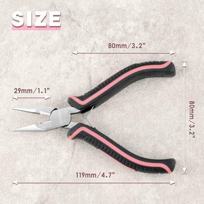 Mini Diagonal Cutting Pliers 4 Inches Side Cutters with Spring