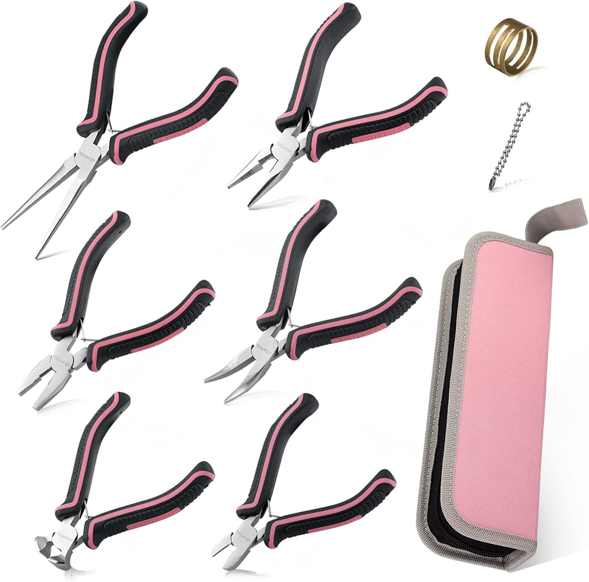 Mini Diagonal Cutting Pliers 4 Inches Side Cutters with Spring