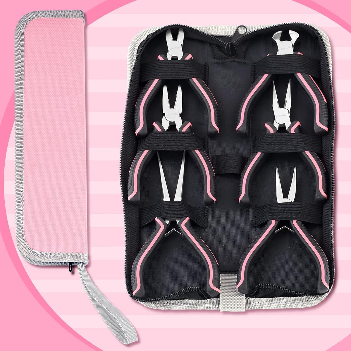 Mini Diagonal Cutting Pliers 4 Inches Side Cutters with Spring