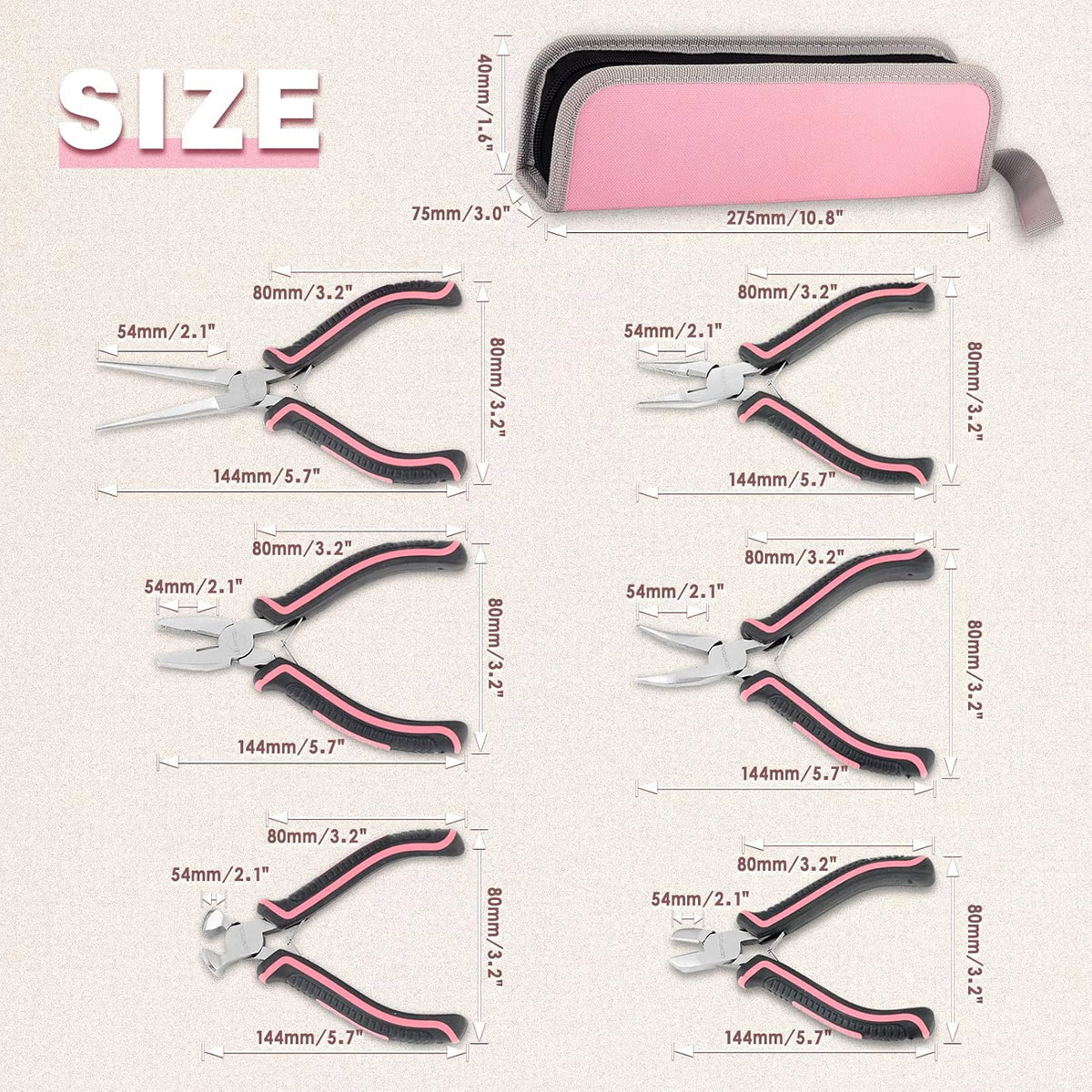 Mini Diagonal Cutting Pliers 4 Inches Side Cutters with Spring