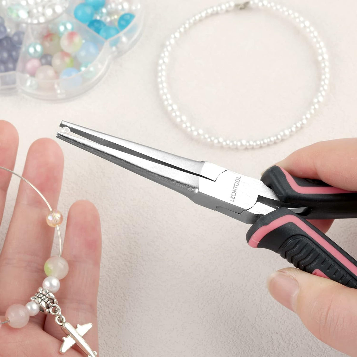 Mini Diagonal Cutting Pliers 4 Inches Side Cutters with Spring
