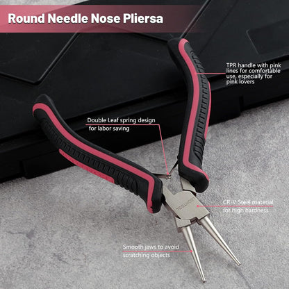 Mini Diagonal Cutting Pliers 4 Inches Side Cutters with Spring