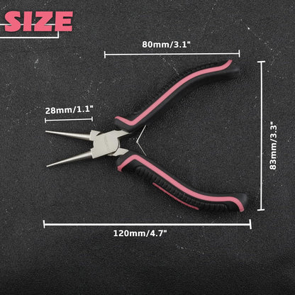 Mini Diagonal Cutting Pliers 4 Inches Side Cutters with Spring