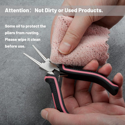 Mini Diagonal Cutting Pliers 4 Inches Side Cutters with Spring
